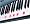 Yamaha EZ200-K Key Lighting Portable Keyboard with 61 touch sensitive full size keys