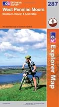 West Pennine Moors: Blackburn, Darwen and Accrington (OS Explorer Map)