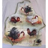 Script Rooster - Kay Dee Designs AG Apron by Kay Dee