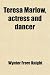 Teresa Marlow, actress and dancer