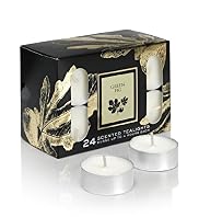 24 Green Fig Scented Tealights