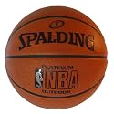 Spalding NBA Platinum Premium Outdoor Basketball, Size 7 (Brick)