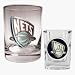 New Jersey Nets Rocks Glass and Shot Glass Set