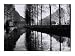 Canal, Normandy by Bill Philip. PLAQUE MOUNTED. 28.07 inches width by 19.75 inches height. Highest Quality Art Poster Print