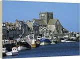 Barfleur, Basse Normandie (Normandy) - 20 Inch Canvas Print (51 cm) by Robert Harding