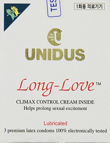 Long love condoms (plain) by unidus - 5 pack (15 condom…