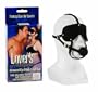 California Exotics Lover's Headgear Advanced Eye Mask & Ball Gag, Black