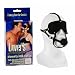 California Exotics Lover's Headgear Advanced Eye Mask & Ball Gag, Black