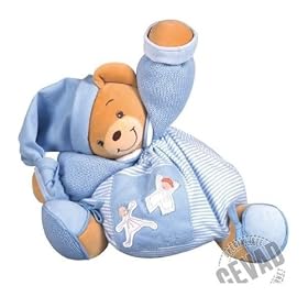Kaloo Blue Collection Large Stripes Bear