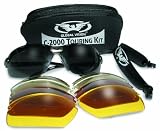 PINK Frame C-2000 Touring Kit - Safety Glasses - 5 Interchangeable Lenses - Case and Strap