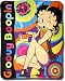 Betty Boop -"Groovy Betty" Fleece Throw Blanket