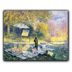 Picknicking Before an Easel - Gift Enclosure Cards (set of 12)