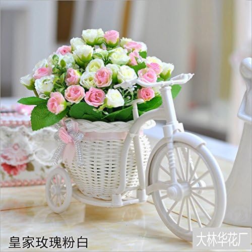 Hoobor House Korean garden 25 Head small rose flower simulation wedding essential(Red)