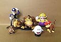 Lot 6 Super Mario Bros Mini Figures Game Figurine Toy Doll Set