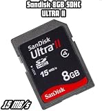 Sandisk 8GB Ultra II SDHC Card - GENUINE/BRAND NEW