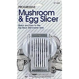 Progressive Plastic Egg Mushroom Slicer by Progressive