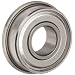 Dynaroll R-Series Ball Bearing, Double Shielded, Flanged, 52100 Chrome Steel