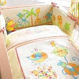 ABC Safari Cot/Cot Bed Bumper
