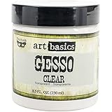 Prima Marketing Art Basics Gesso, 8.5-Ounce, Clear