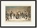 Black Framed/Matted Print 17x23, Scenes from the Liberal Union
