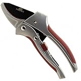 HedgX Garden Pruning Shears, Anvil Pro Pruner Best as Tree Branch Cutter for Weak Hands. Heavy Duty Ergonomic Plant Trimmers (Cutters). Buy Clippers (Secateurs) to Cut Your Trees Roses and Hedges Now!