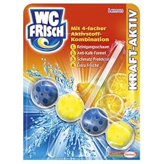 WC Frisch Kraft-Aktiv Duftsp�ler Lemon, 5er Pack (5 x 53 g)