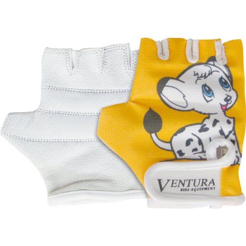 Ventura Children's Bicycle Gloves, Yellow