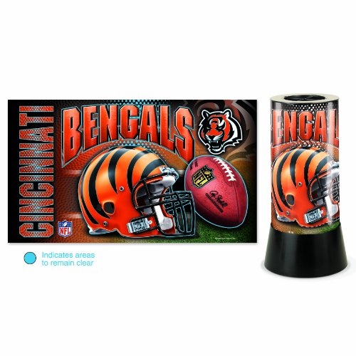Cincinnati Bengals Rotating Lamp