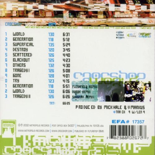 Cover image : World