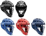 Rawlings CFA1JP Adult Hockey Style CoolFlo Catchers Helmet with Contour Jaw Pad
