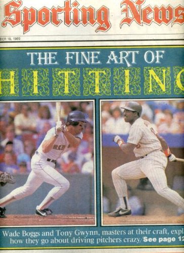 Sporting News September 18 1989 Wade Boggs/Boston Red Sox & Tony Gwynn/San Diego Padres Cover, Why Not the Chicago Cubs, Jimmy Johnson's Debut/Dallas Cowboys, Southern Miss Football