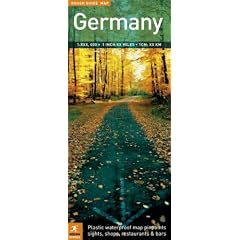 The Rough Guide Map to Germany (Rough Guide Country/Region Map)