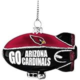 NFL Glitter Blimp Ornament