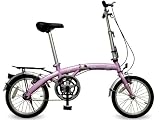 Greenline Bicycles Folding Bike 16" W/ rear rack - FB1602