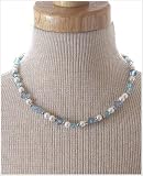 51vYh1k3idL. SL160  Ganz March Birthstone Necklace One Size