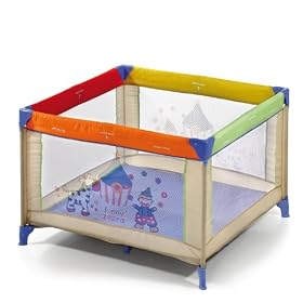 Hauck 96 X 96cm Dream N Play Square Bed (multicolouRed)