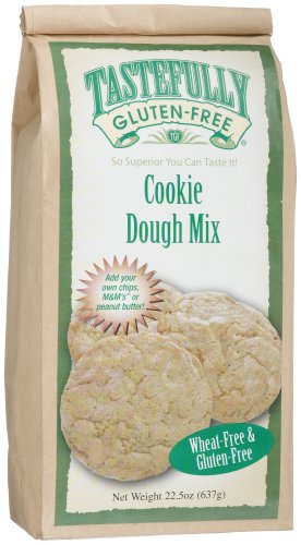 Tastefully Gluten Free Cookie Dough Mix, 22.5-Ounce Bags (Pack of 6)