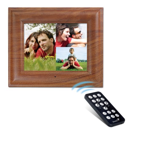 Genius PF-A01 32420030100 10.4-Inch 4:3 Format Digital Photo Frame (Walnut)