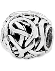 Sterling Silver Reflections Bali Bead