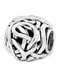 Sterling Silver Reflections Bali Bead
