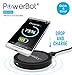 PowerBot PB1020 Qi Enabled Wireless Charger with Micro USB Cable for Smartphones & Tablets - Black
