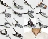 ♪【宅配便】【同梱可】魅力アップ！レザー・チョーカーLEATHER CHOKER/16～30【kana-bargain＠0810☆】【yo-ko08】