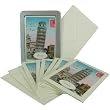 Grazie Thank You- Pisa Tower Cavallini Glitter Cards 10 Boxed Notecards and Envelopes