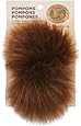 Lion Brand Yarn 603-126 Pompoms (double), Mink