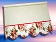 Dollhouse Miniature Floral Window Blind