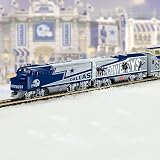 Collectible NFL Football Dallas Cowboys Express Electric Train Collection