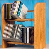 52 CD Dowel Storage Rack Finish: Natural