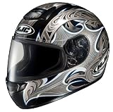 HJC CS-R1 Paradox MC-5 Full Face Motorcycle Helmet Black/Silver/Silver M