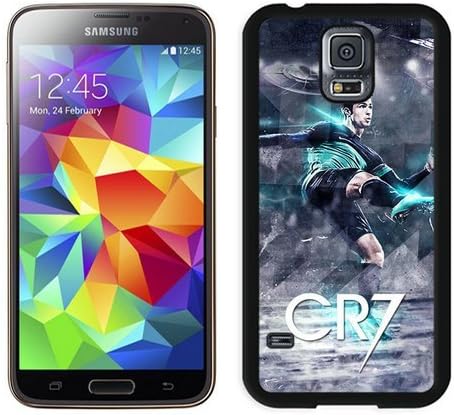 Cristiano Ronaldo Black Samsung Galaxy S5 Screen Phone Case Fashion and Unique Design