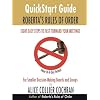 QuickStart Guide to Roberta's Rules of Order